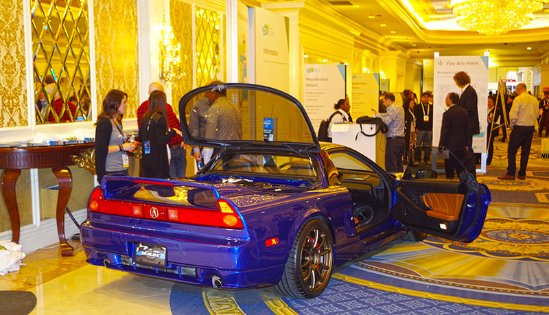 Illustration for article titled The Sexiest Machine At High-Tech CES Is Actually This Old NSX